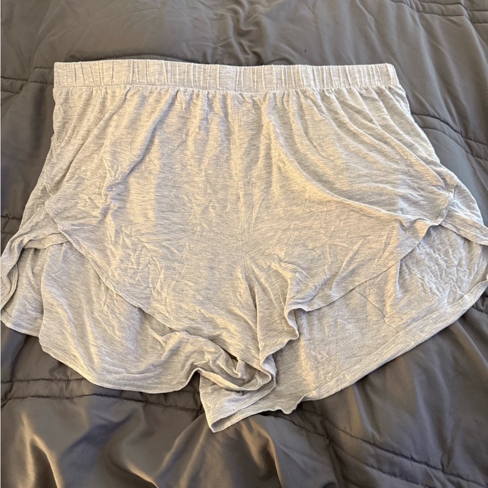 Old Navy Light Gray Women's Pajama Shorts